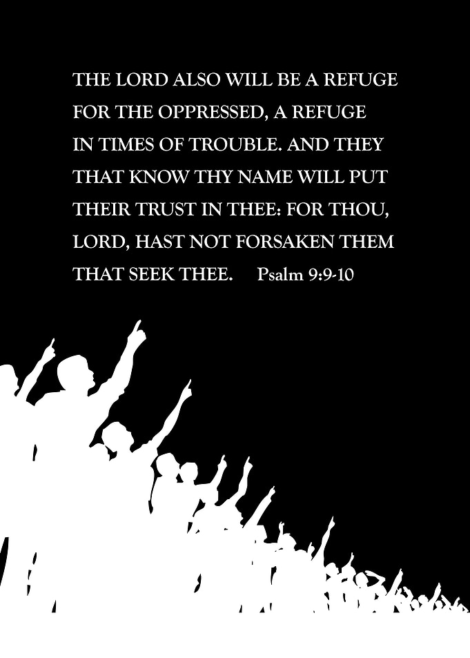 Psalm 9 9 10