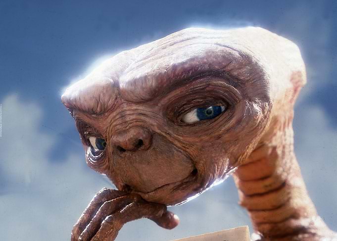 E.T. thinking