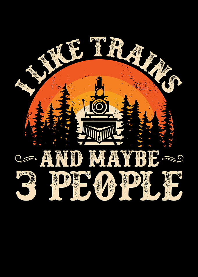 Funny Railroad Graphic