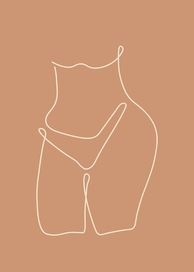 Minimalistic Woman line