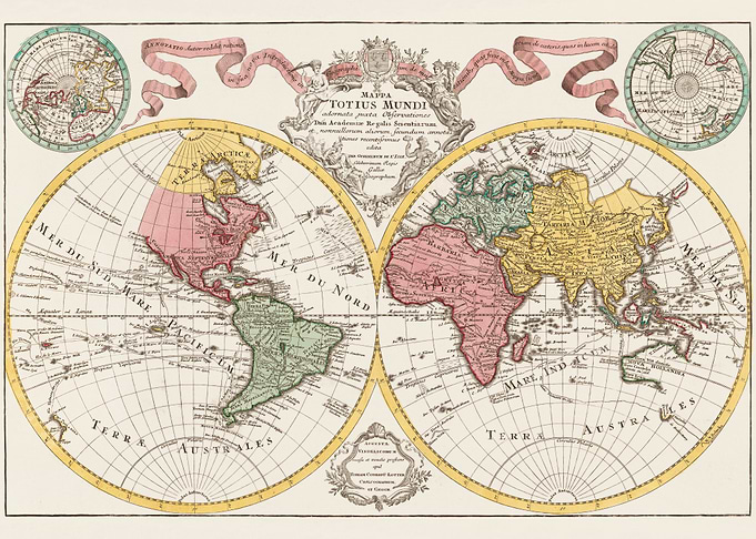 Vintage World Map