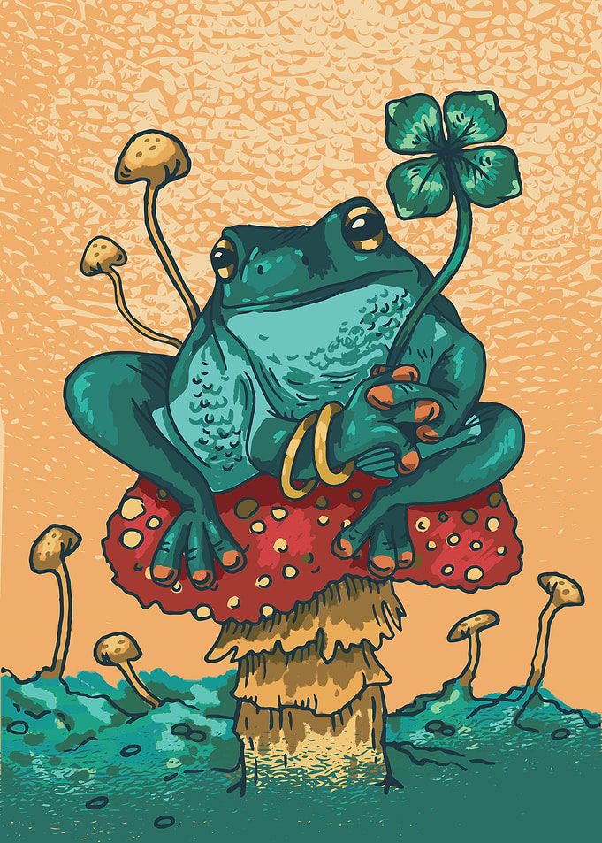 Gold Frog