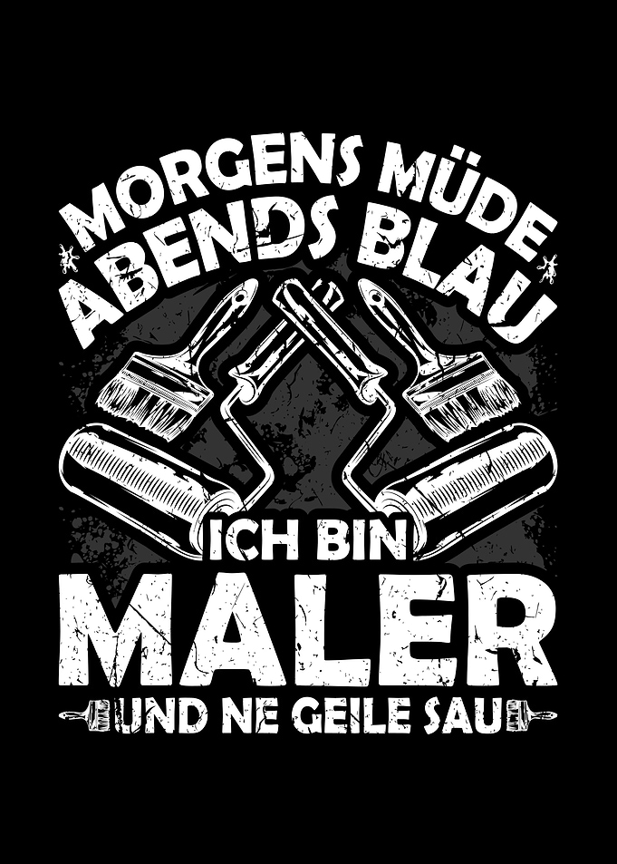 Abends Blau Ich Bin Maler