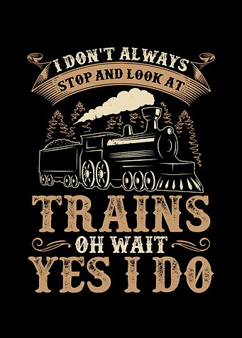 Funny Railroad Graphic