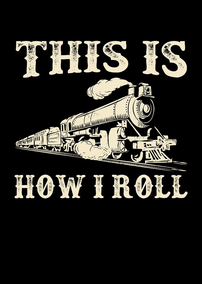 Funny Railroad Graphic