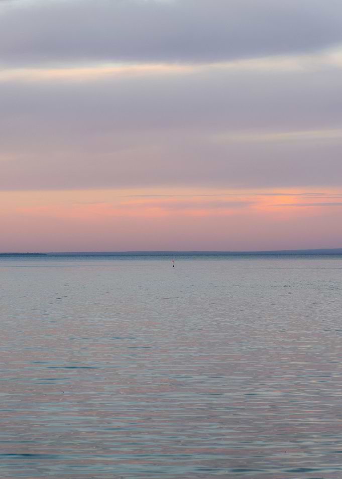 Sunset Over the Ocean