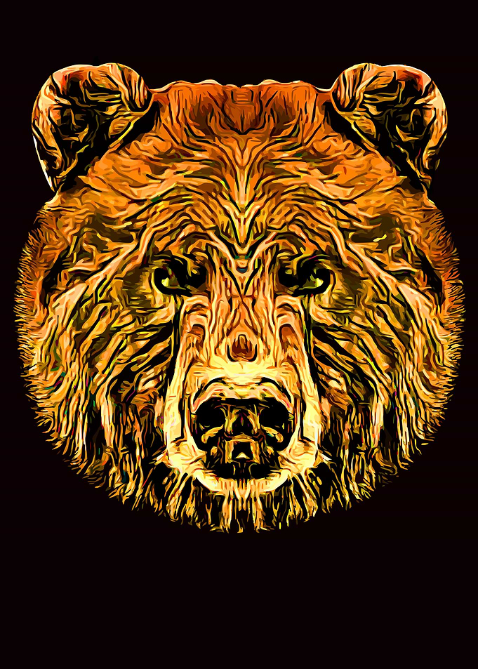Bear Head Forest Guardian