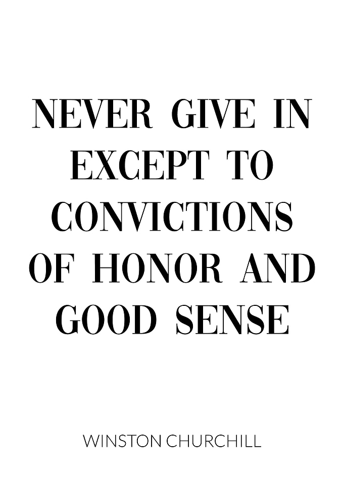Winston Churchill Quote