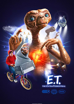 E.T. collage design