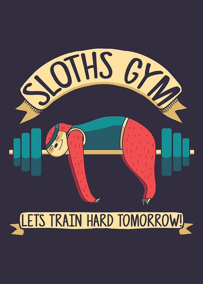 Sloths gym for lazy people