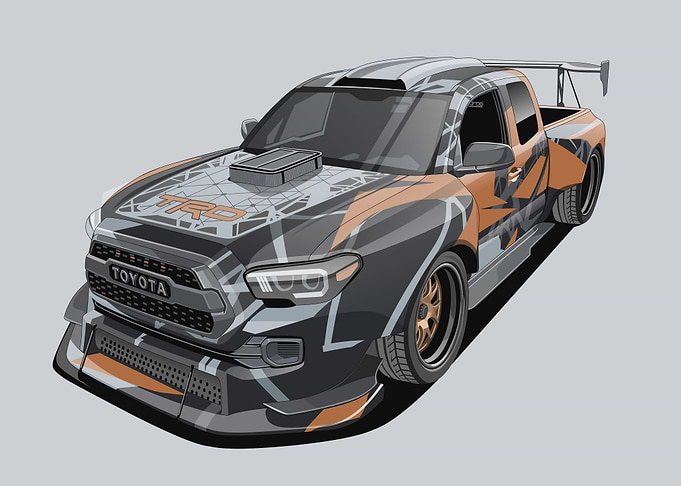 toyota decal
