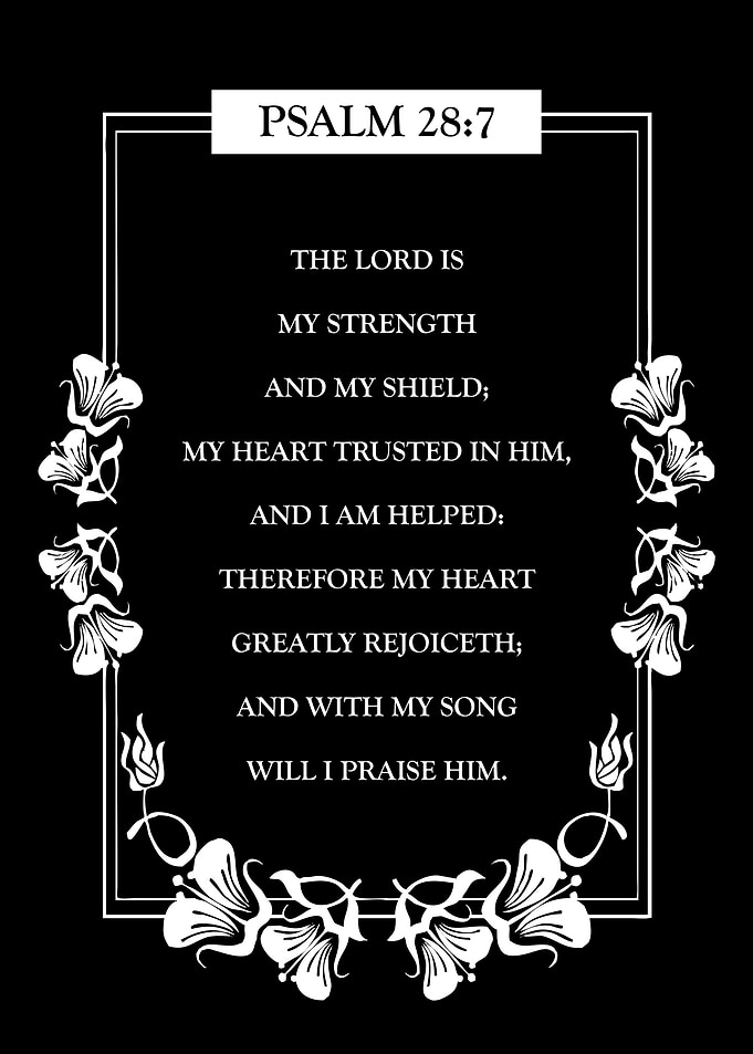 Psalm 28 7