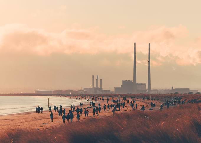 Dusk in Dublin