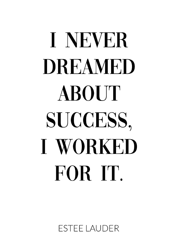 Estee Lauder Success