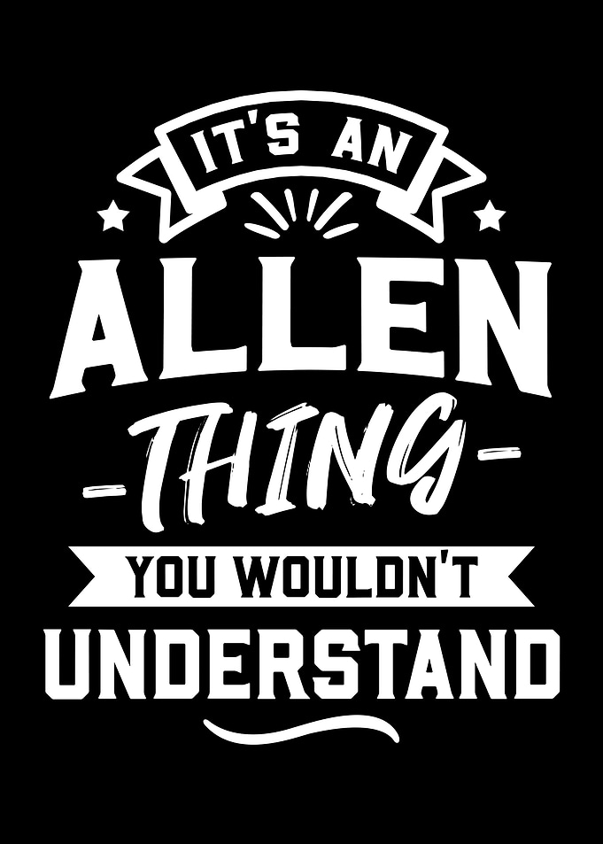 Its An Allen Thing