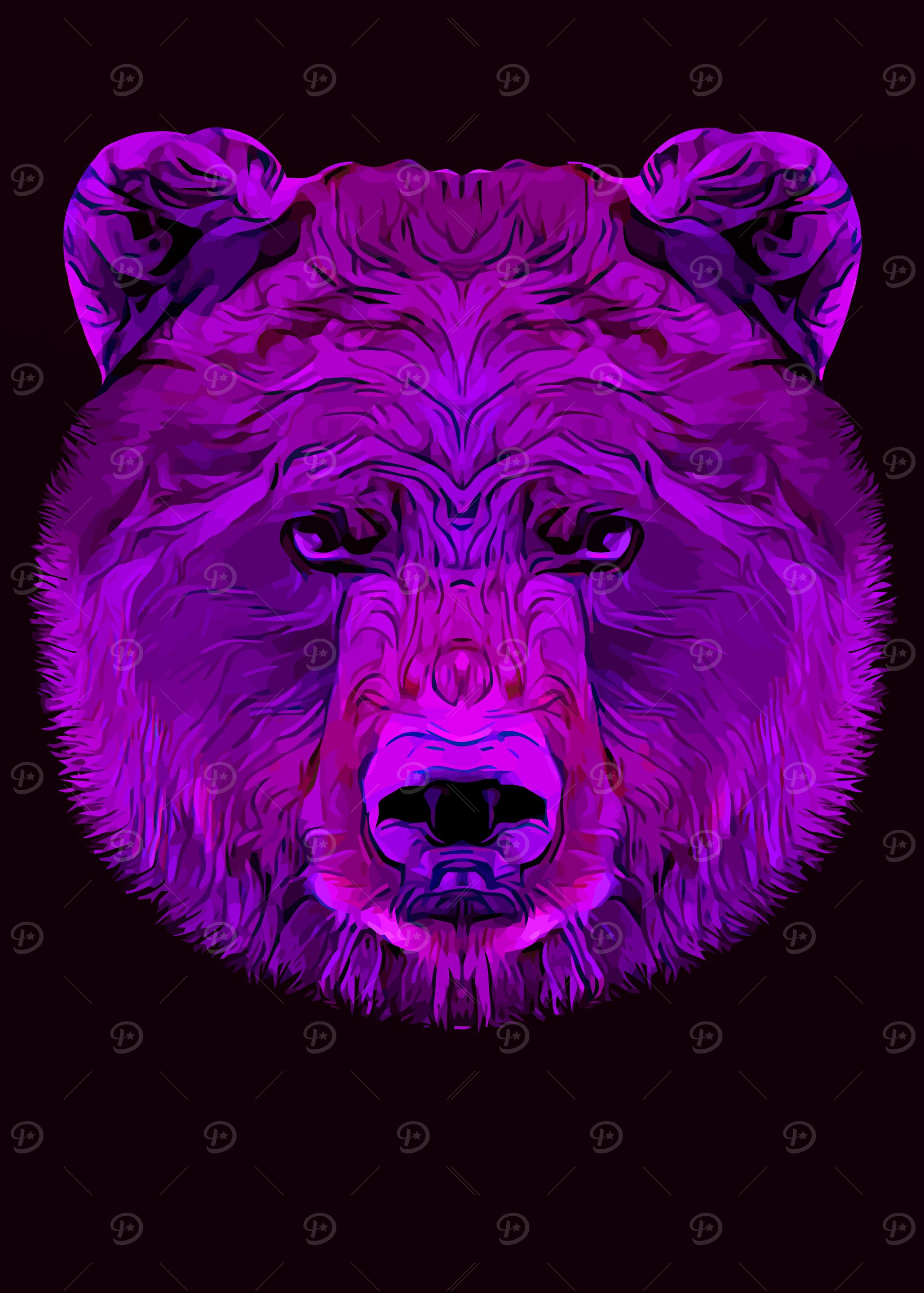 Bear Head Violet