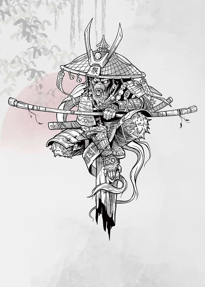 Anger Monkey Warrior