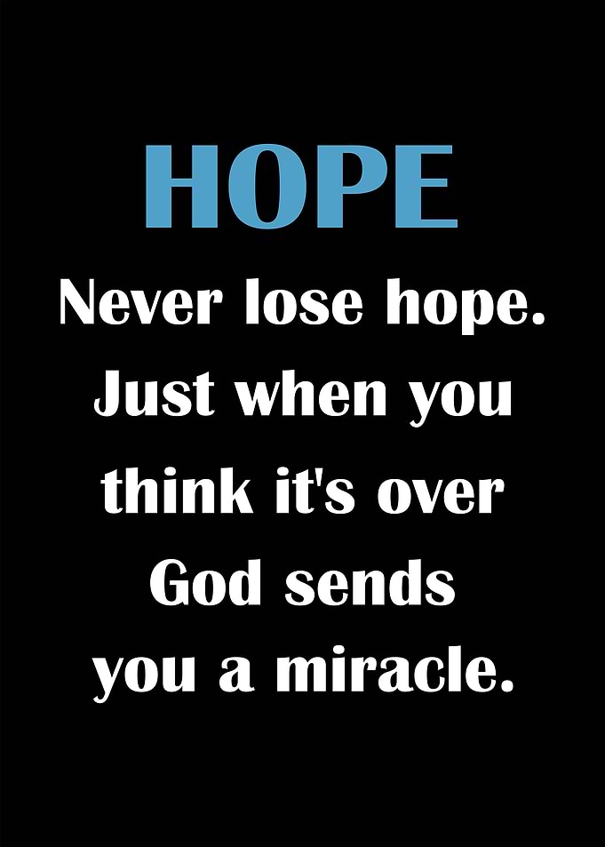 Never Lose Hope