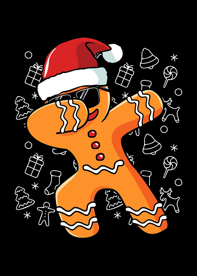 Dabbing Gingerbread
