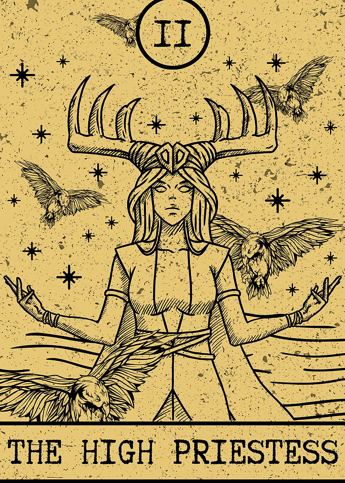 Tarot Card High Priestess