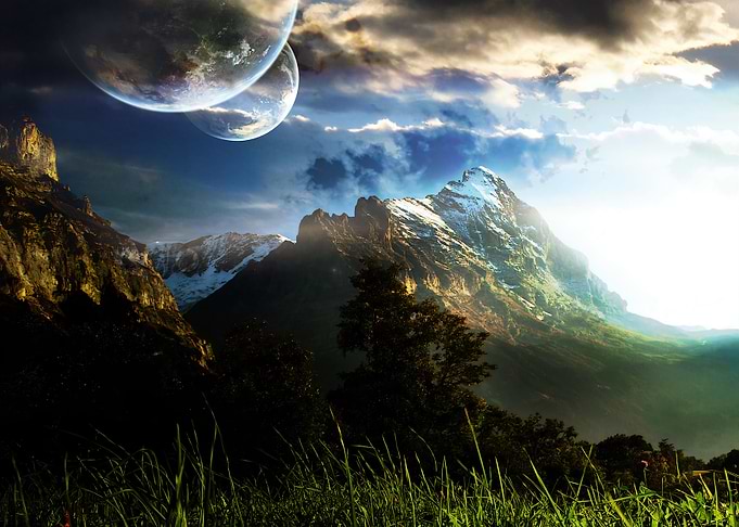 sci fi landscape 4