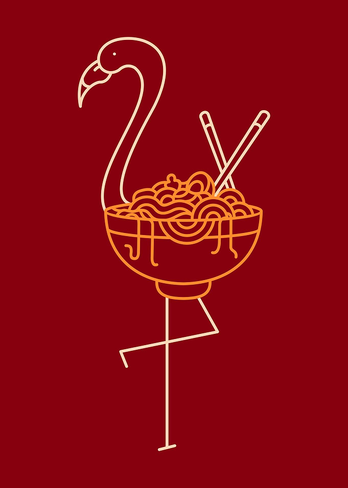 Ramen Flamingo