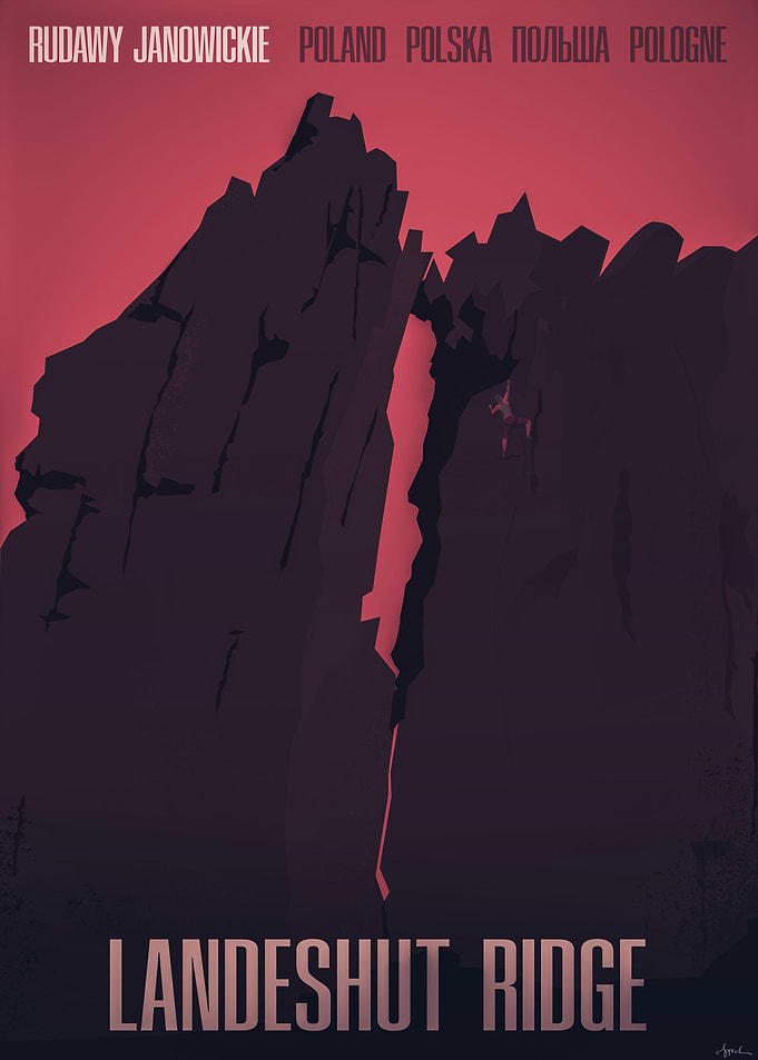 Climbing on Rock Bridge