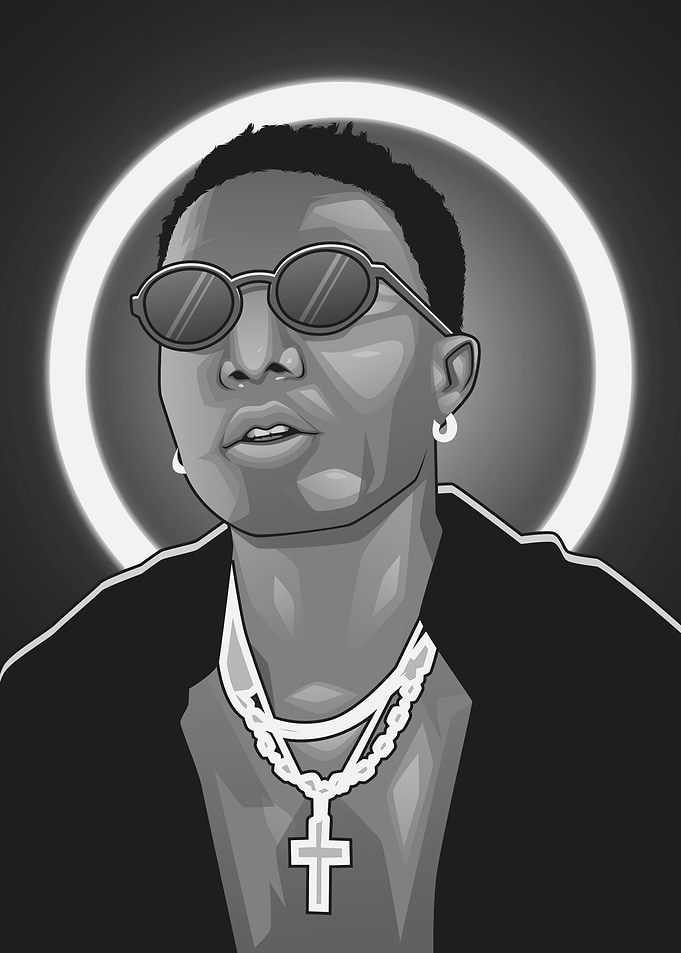 Wizkid Grayscale