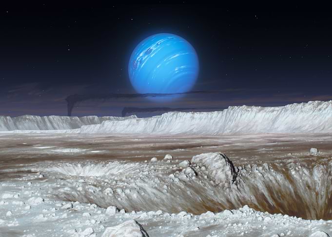 Triton and Neptune