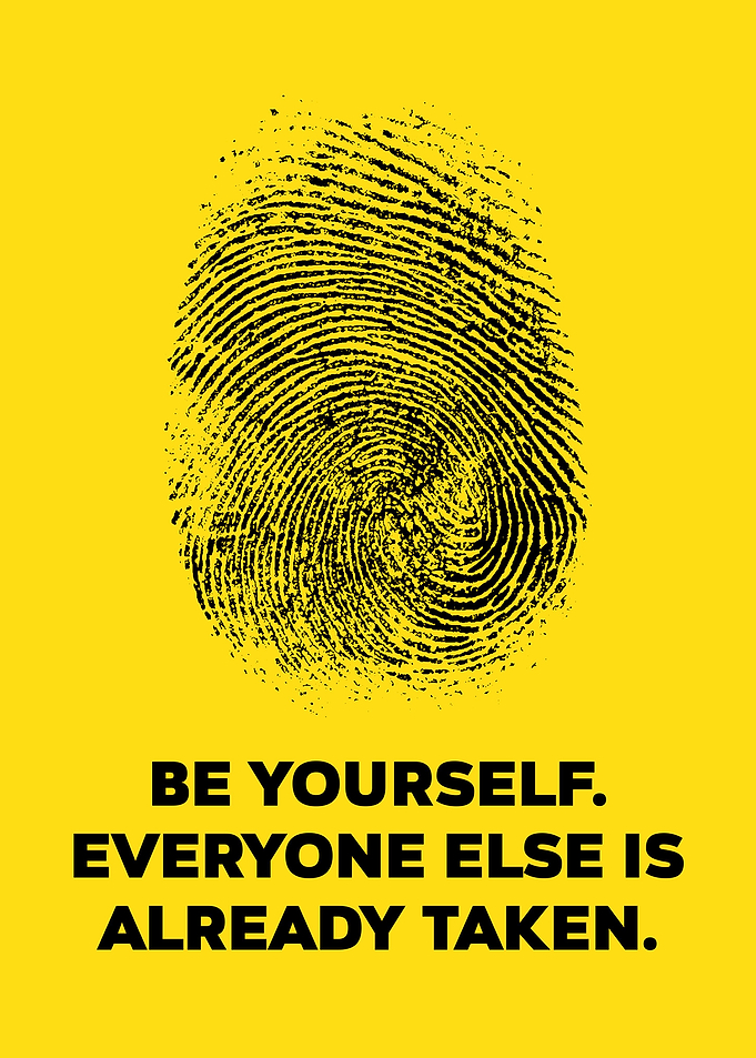 Be Yourself Fingerprint