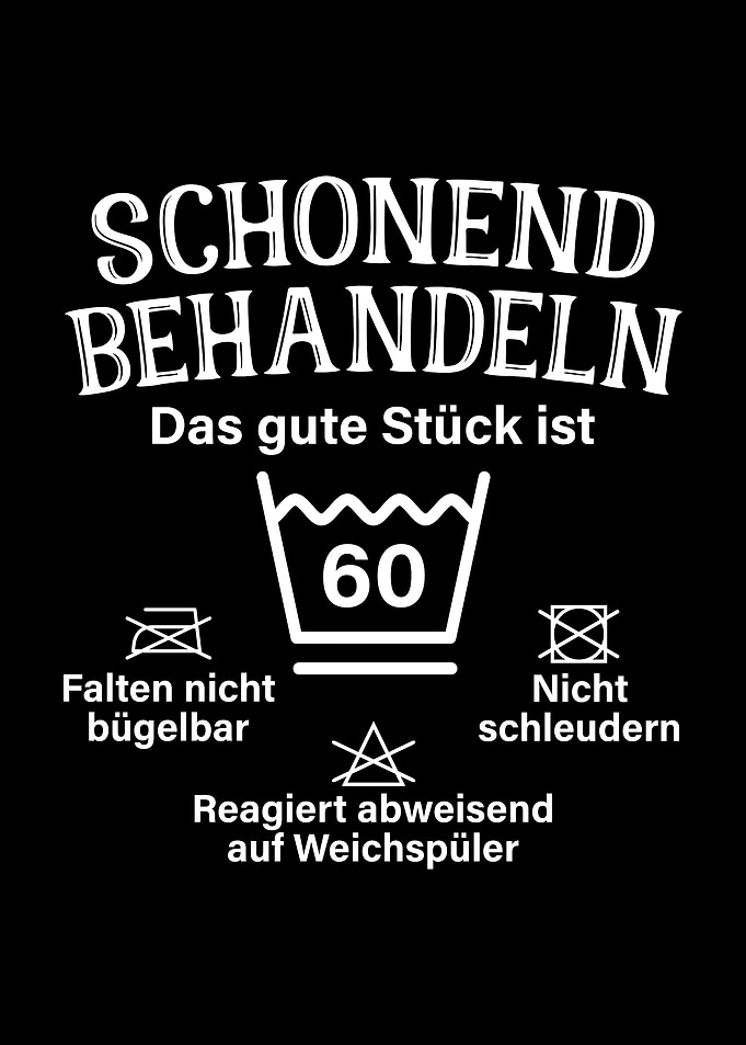 Schonend Behandeln 60 Geb