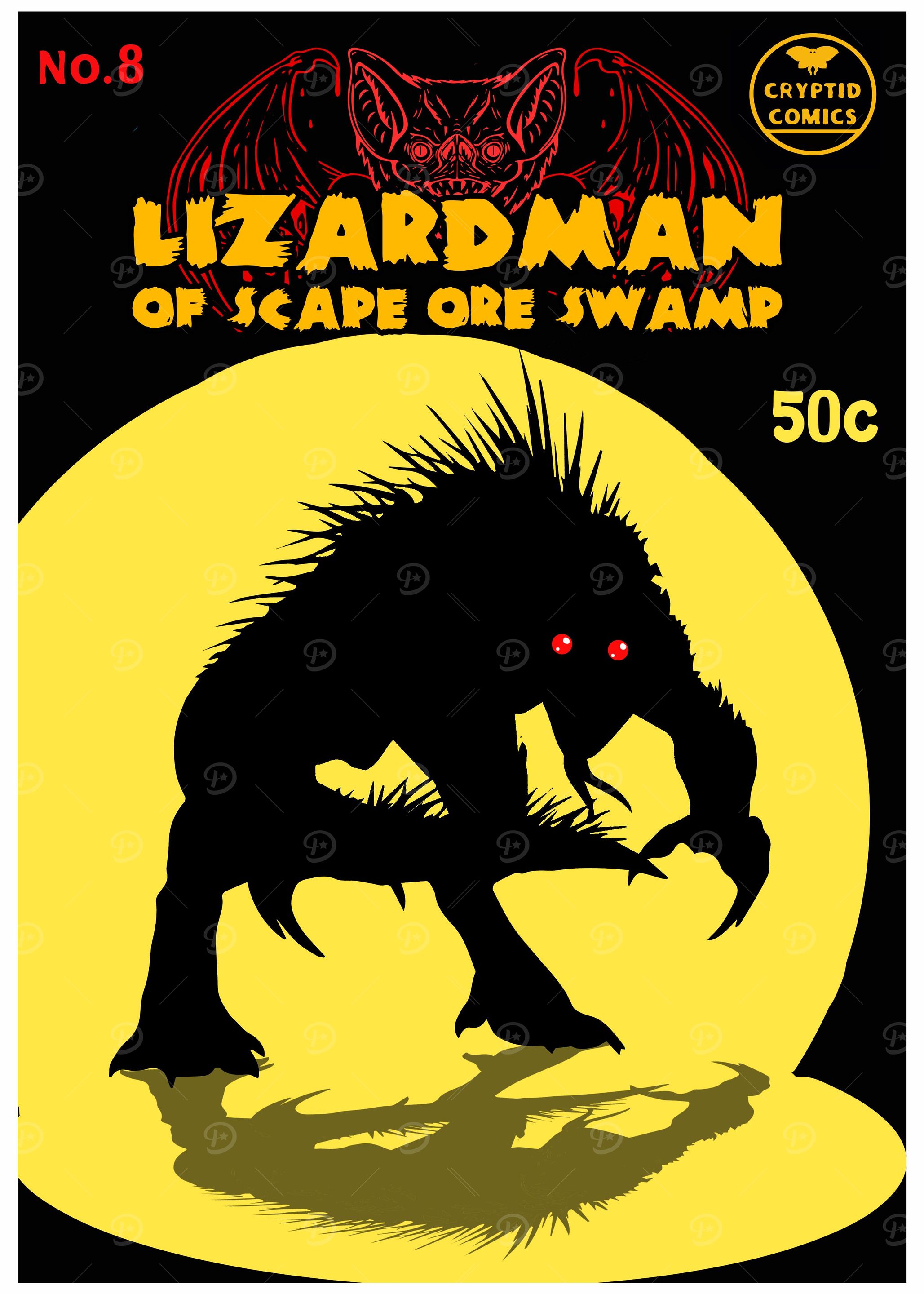 LIZRDMAN VINTAGE COMIC