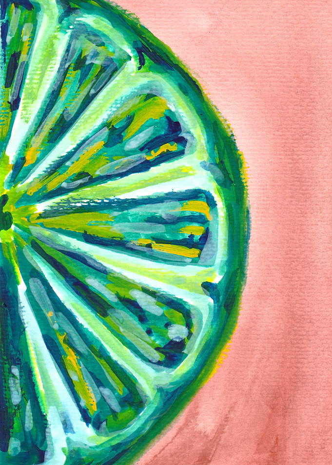 Lime Fruit Slice
