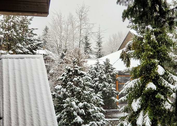 Whistler BC Balcony View
