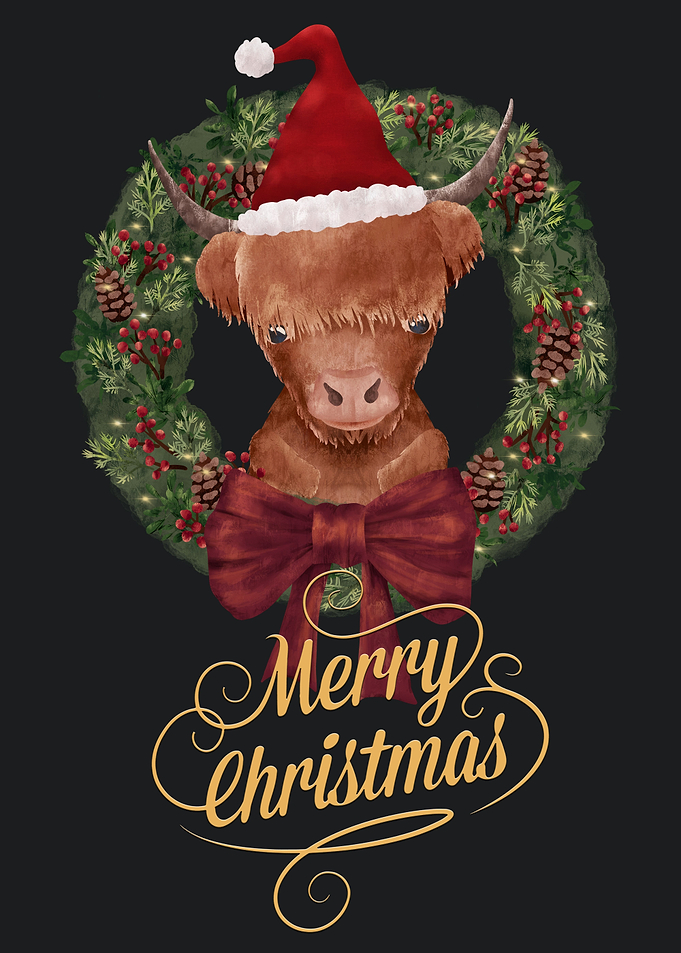 Merry Christmas Yak lover
