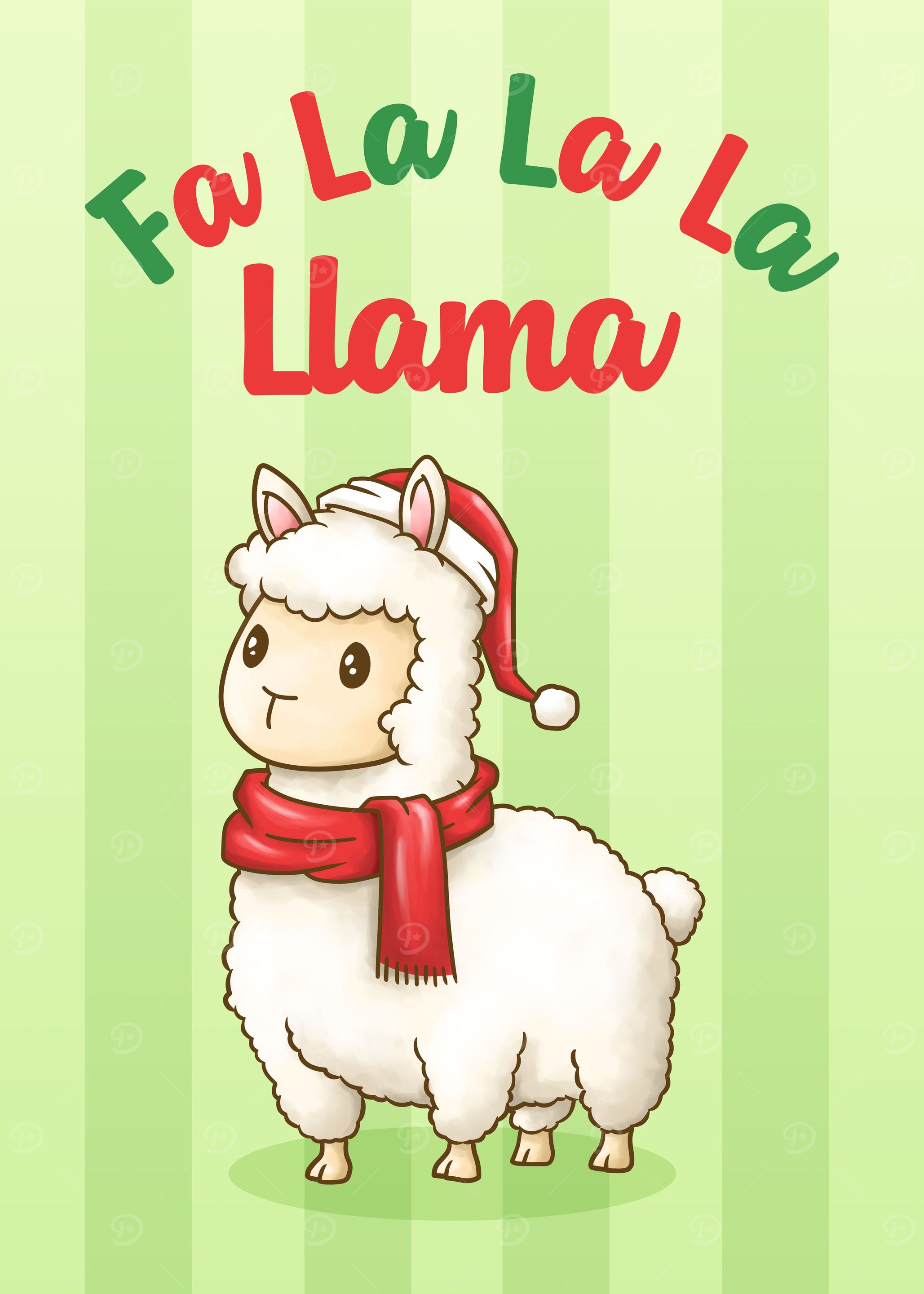 Fa La La La Llama Xmas