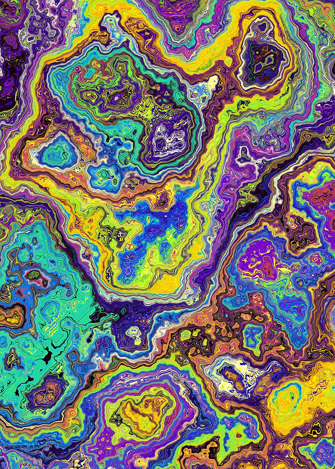Psychedelic Marble 18