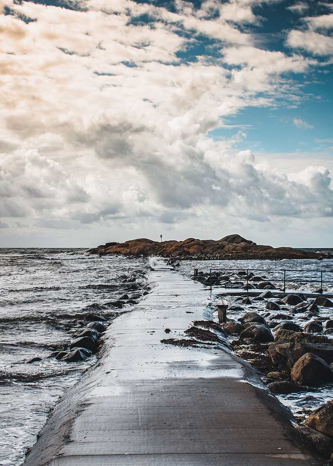 Swedens coastline