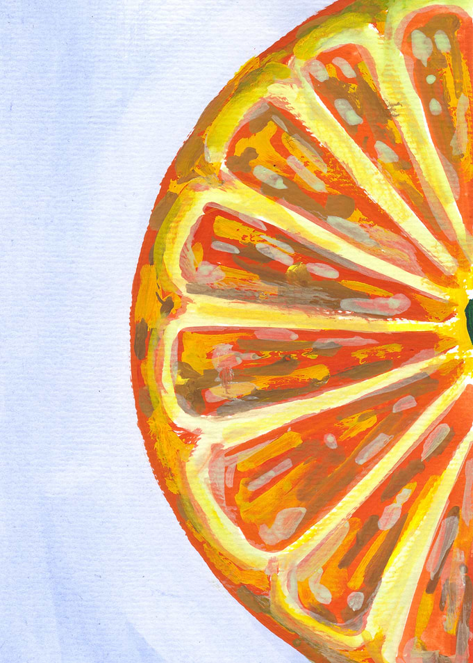 Orange Fruit Slice