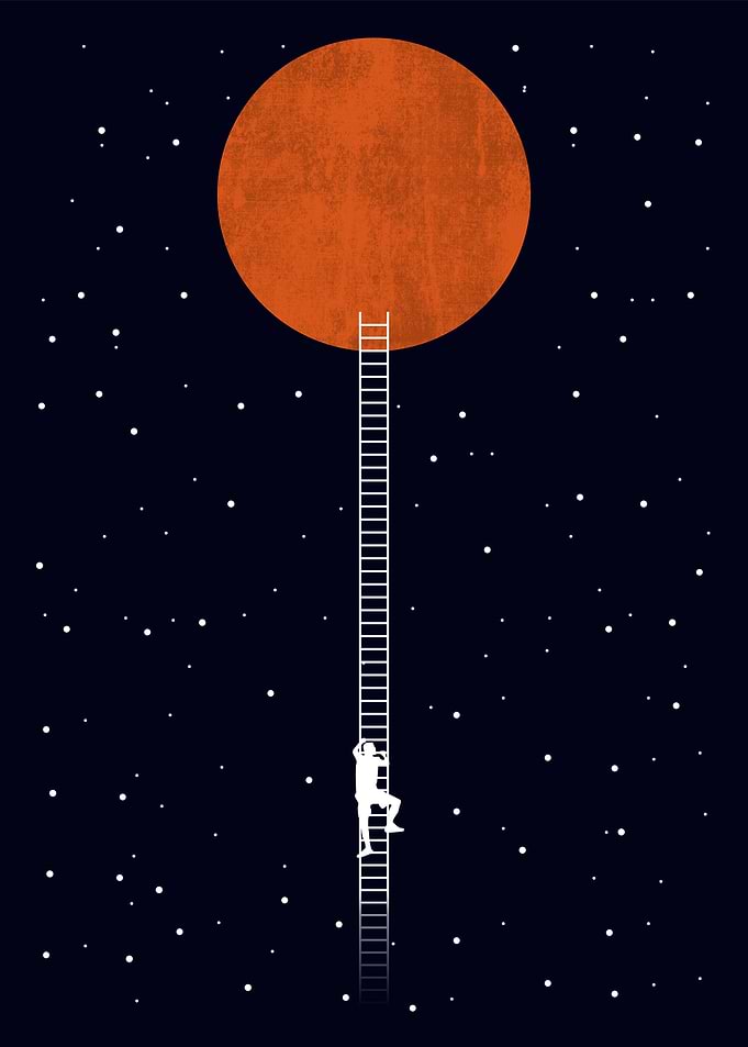 Climb Stairs To The Sun