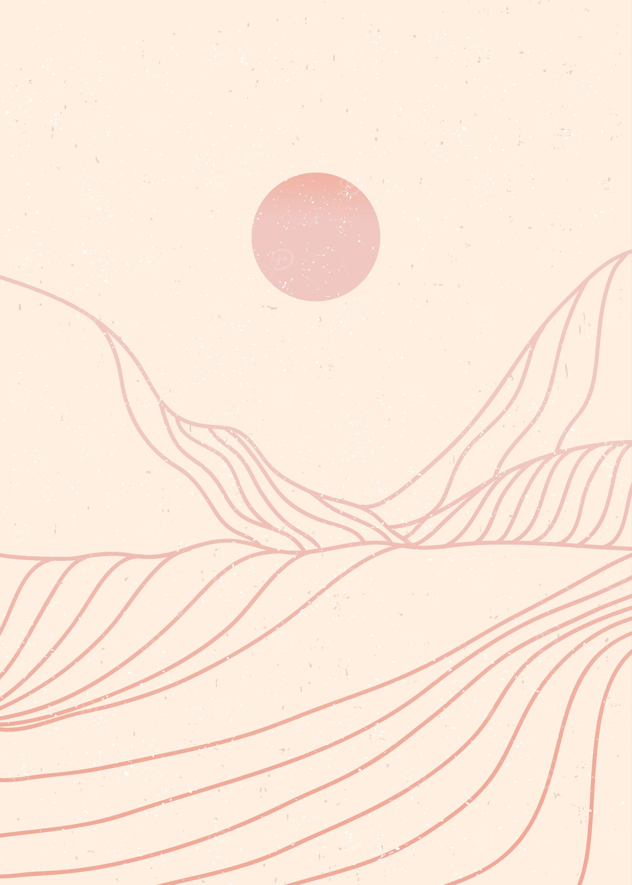 MOUNTAIN LINE ART