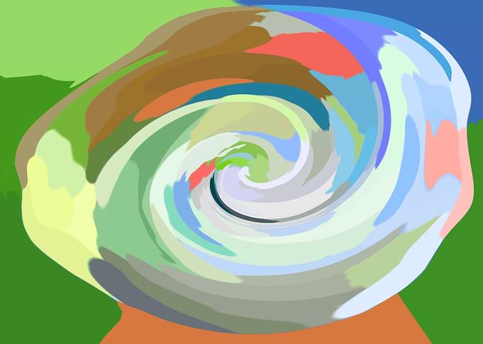 Abstract Alien Twirl 3