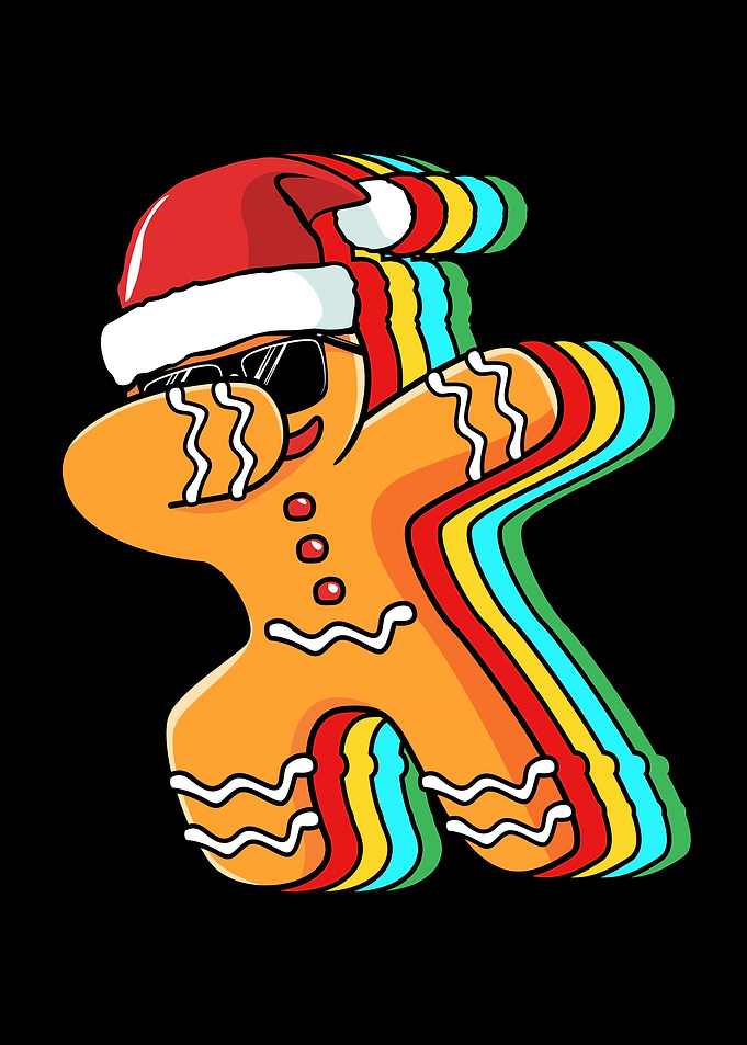 Dabbing Gingerbread