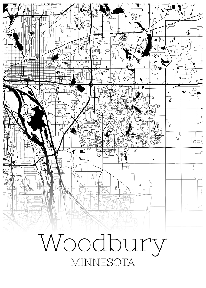 Woodbury Minnesota map