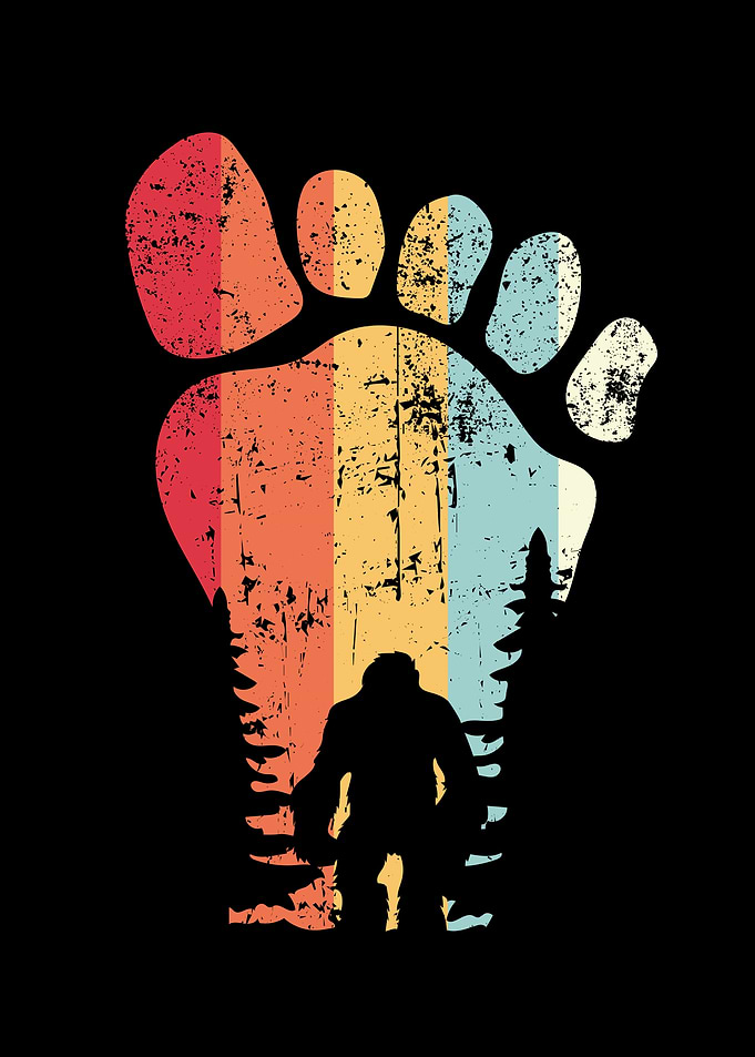 Vintage Bigfoot Sasquatch