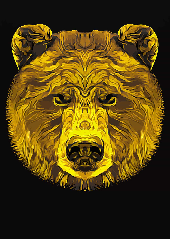 Bear Head Yellow