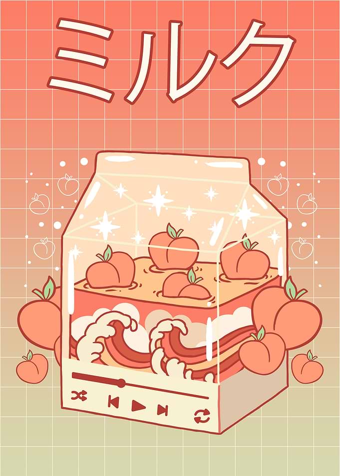 Kawaii Peach Lofi Music