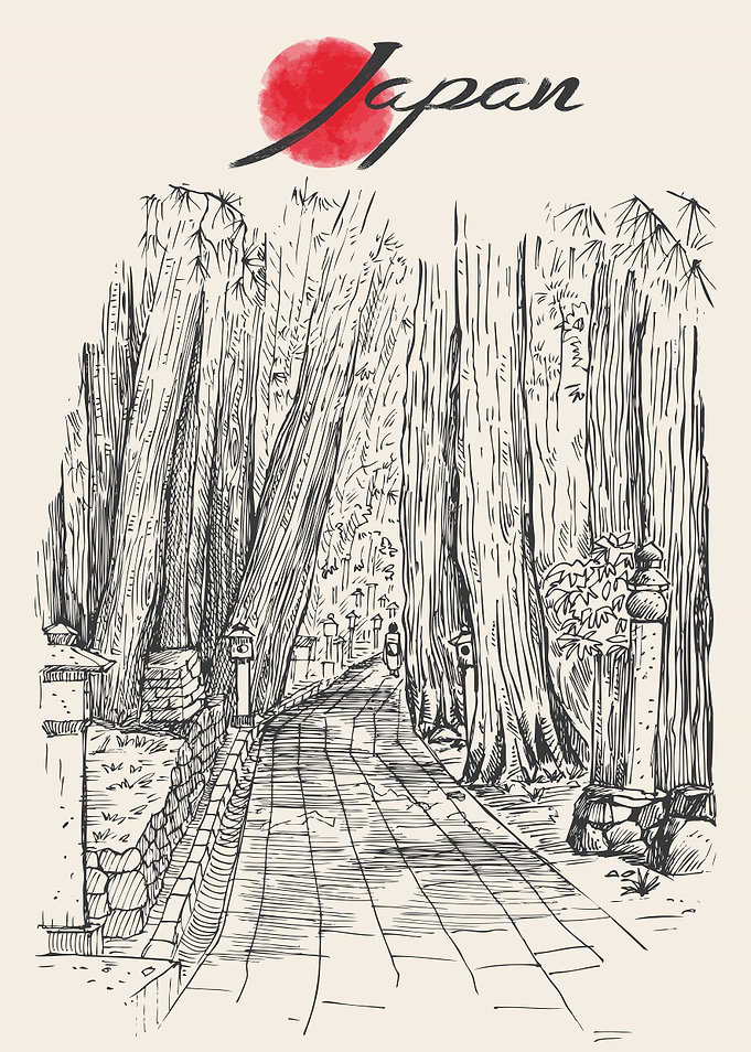 Japanese landscape