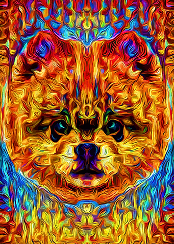 Pomeranian Artwork