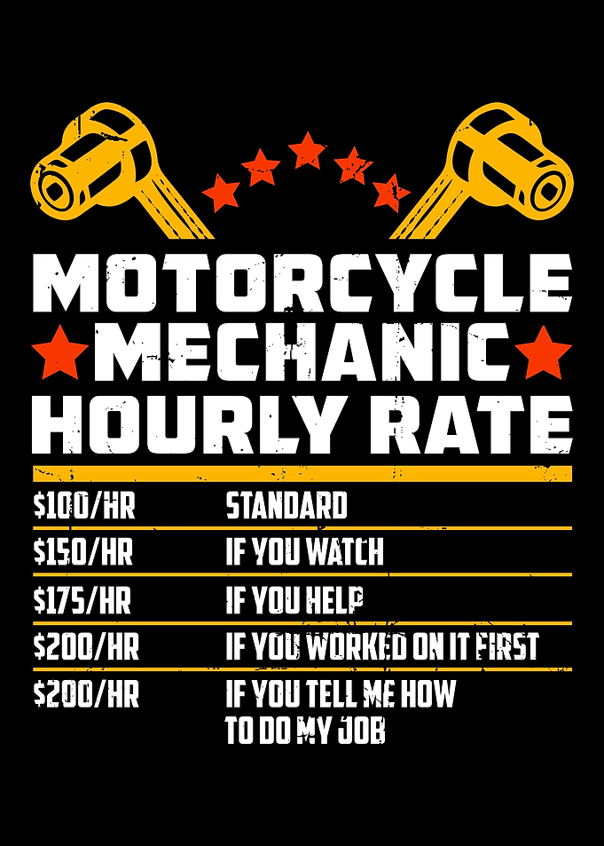 Motorcycle Mechanic Biker